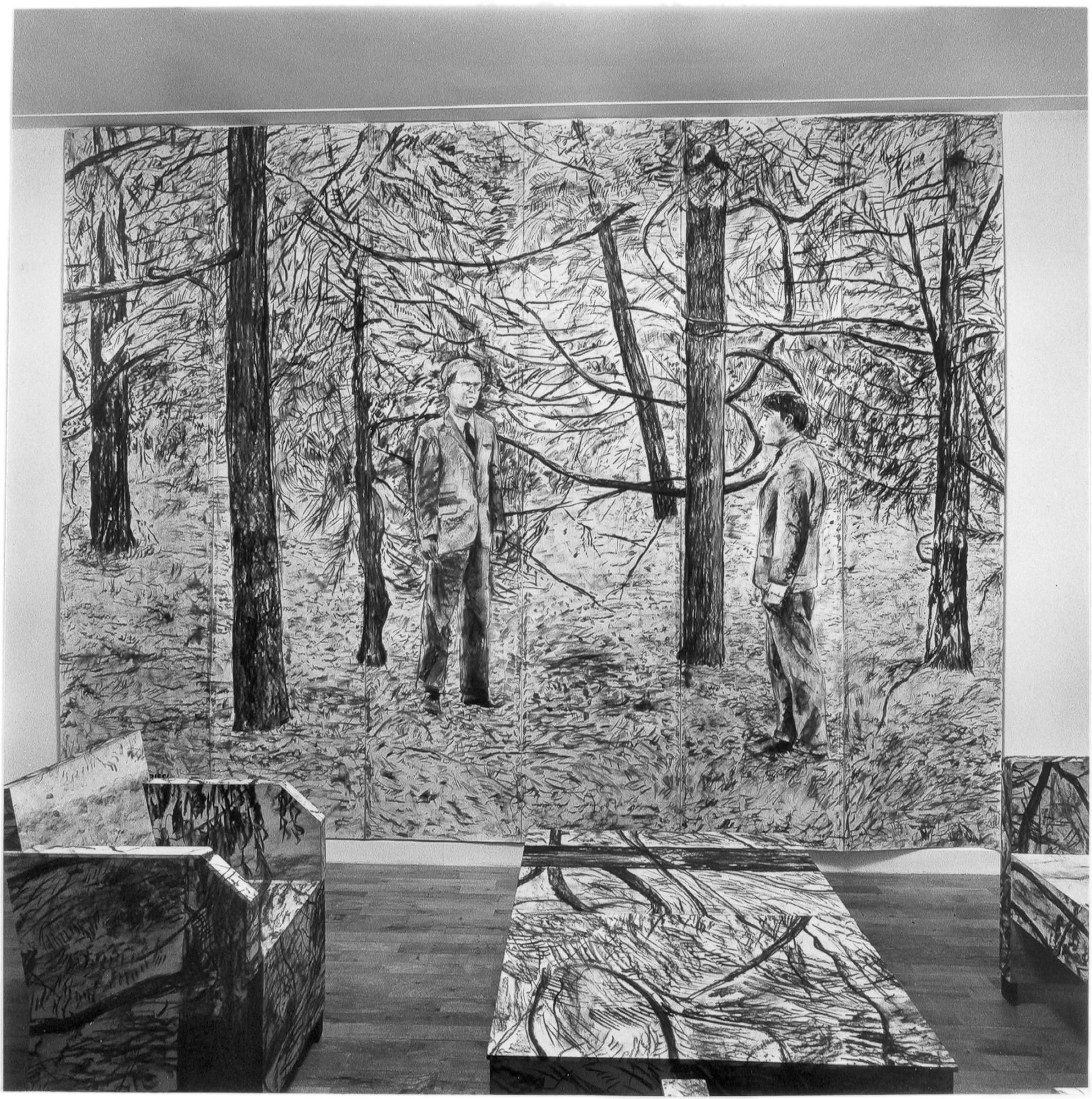 Gilbert &amp; George. _The Tuileries._ 1974