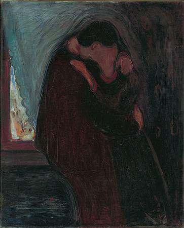 Edvard Munch. The Kiss. 1897 | MoMA
