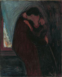 Edvard Munch. The Kiss. 1897