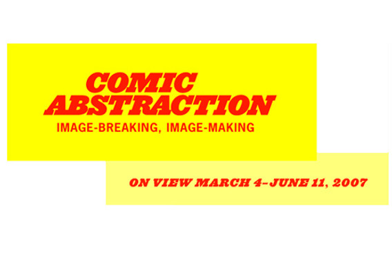 Comic Abstraction Image breaking, Image making