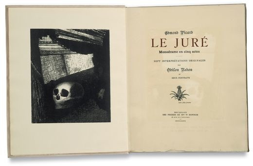 Odilon Redon
The Juror by Edmond Picard
1887