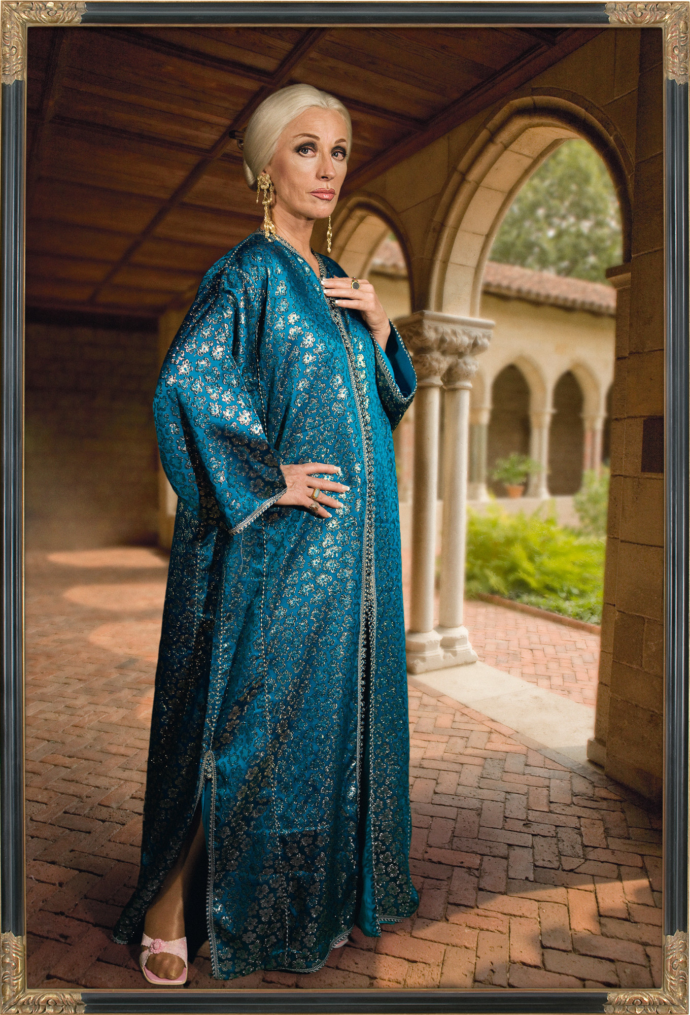 Cindy Sherman. _Untitled #466_. 2008. Chromogenic color print, 8' 1 1/8 x 63 15/16" (246.7 x 162.4 cm). The Museum of Modern Art, New York. Acquired through the generosity of Robert B. Menschel in honor of Jerry I. Speyer. © 2011 Cindy Sherman