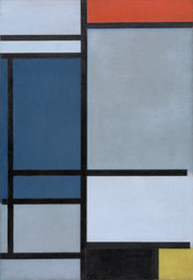 Steffani Jemison, Piet Mondrian, Composition with Red, Blue, Black, Yellow and Grey