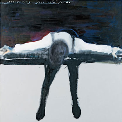 Marlene Dumas: measuring your own grave-