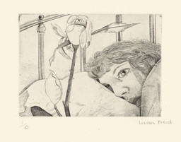 Lucian Freud
(British, born Germany 1922)
Ill in Paris
1948