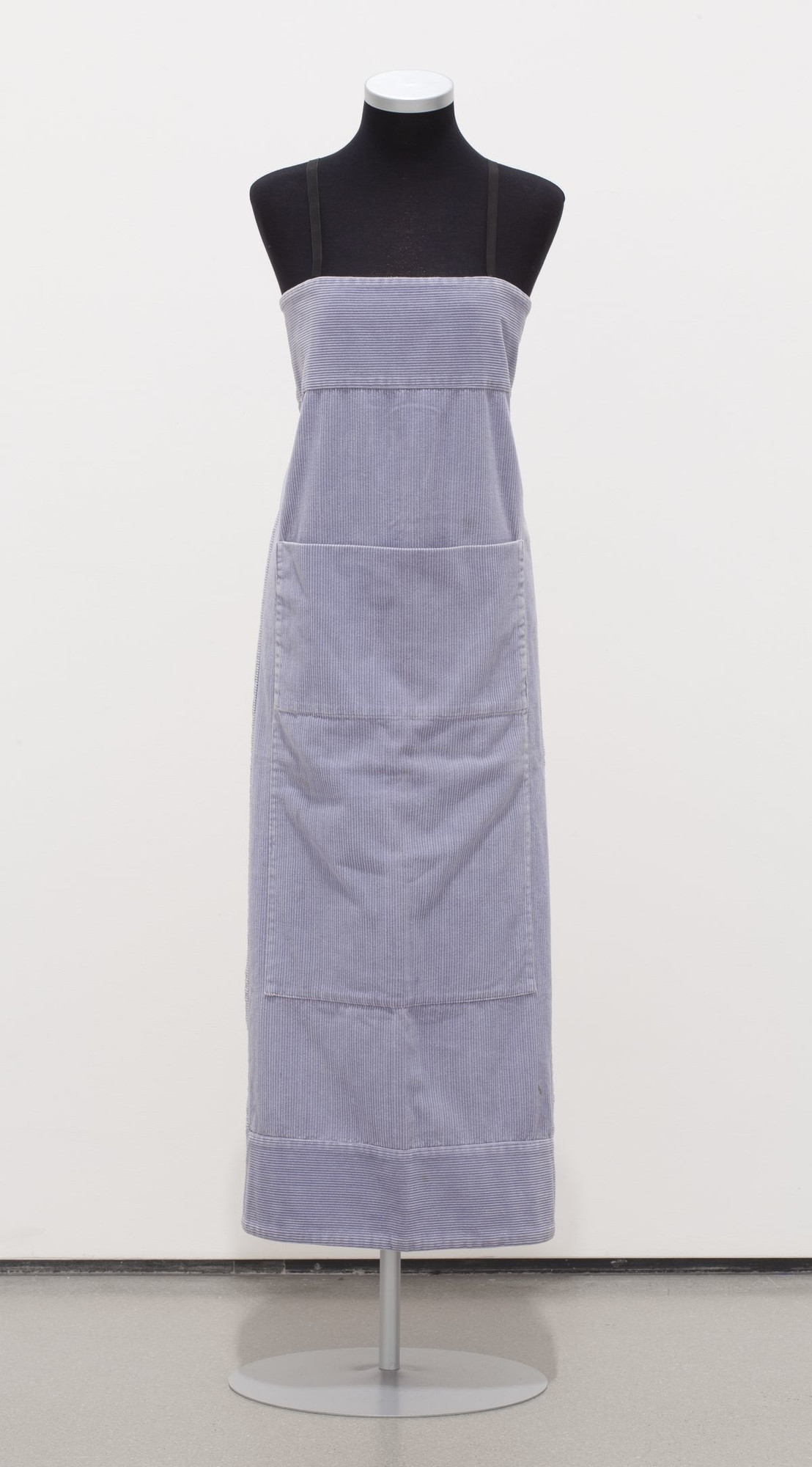 Andrea Zittel. Lavender Corduroy Personal Panel. 1995-98. Multiple of corduroy fabric with elastic, overall: 45 x 28" (114.3 x 71.1 cm). Publisher: Andrea Zittel. Edition: ongoing. Gift of the artist, through Andrea Rosen Gallery, New York. © 2012 Andrea Zittel. 