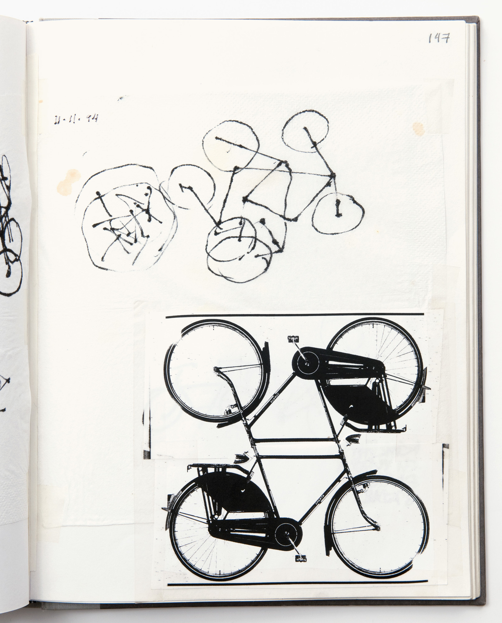 Gabriel Orozco.  Notebooks.  GO94-25ps2