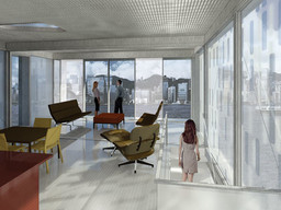 KieranTimberlake Associates, Stephen Kieran and James Timberlake. Cellophane House (Interior). 2008.