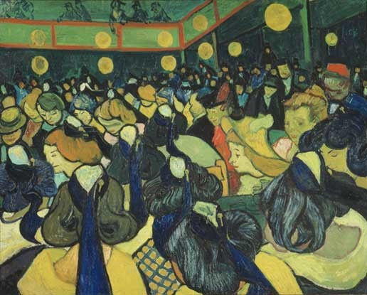 Vincent van Gogh. The Dance Hall in Arles. 1888