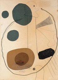 Joan Miró
Collage (Composition with Wire)
Montroig, late July–early October 1929