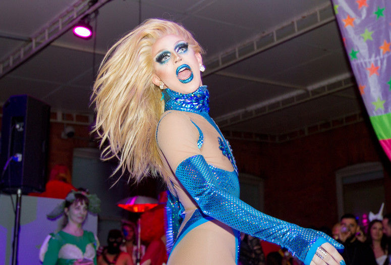 Fifth Annual MoMA PS1 Halloween Ball with Susanne Bartsch on October 29, 2016. Presented at MoMA PS1 as part of VW Sunday Sessions 2016-2017. Photograph: Derek Schultz.
