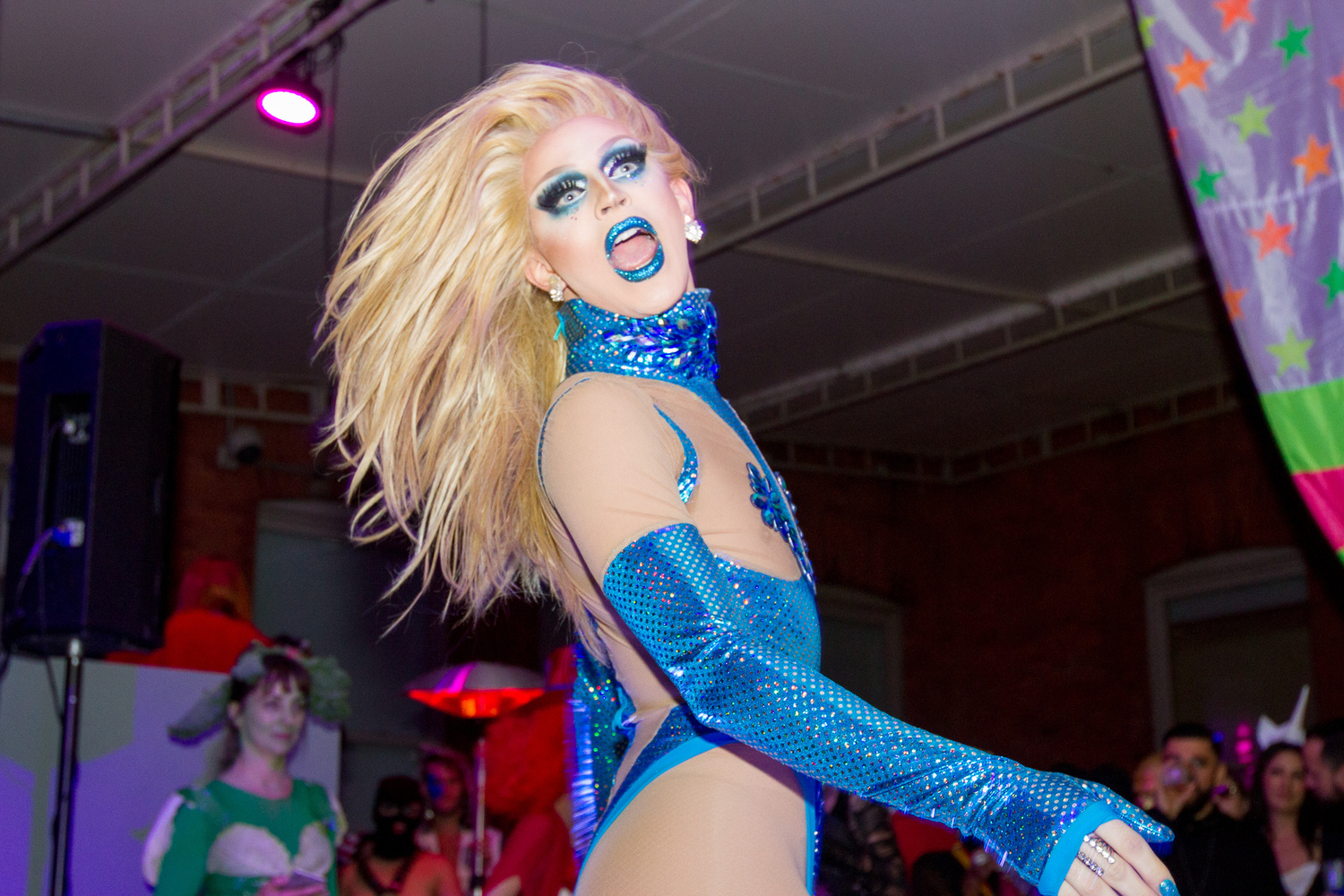 Fifth Annual MoMA PS1 Halloween Ball with Susanne Bartsch on October 29, 2016, presented at MoMA PS1 as part of VW Sunday Sessions 2016-2017. Photo by Derek Schultz.