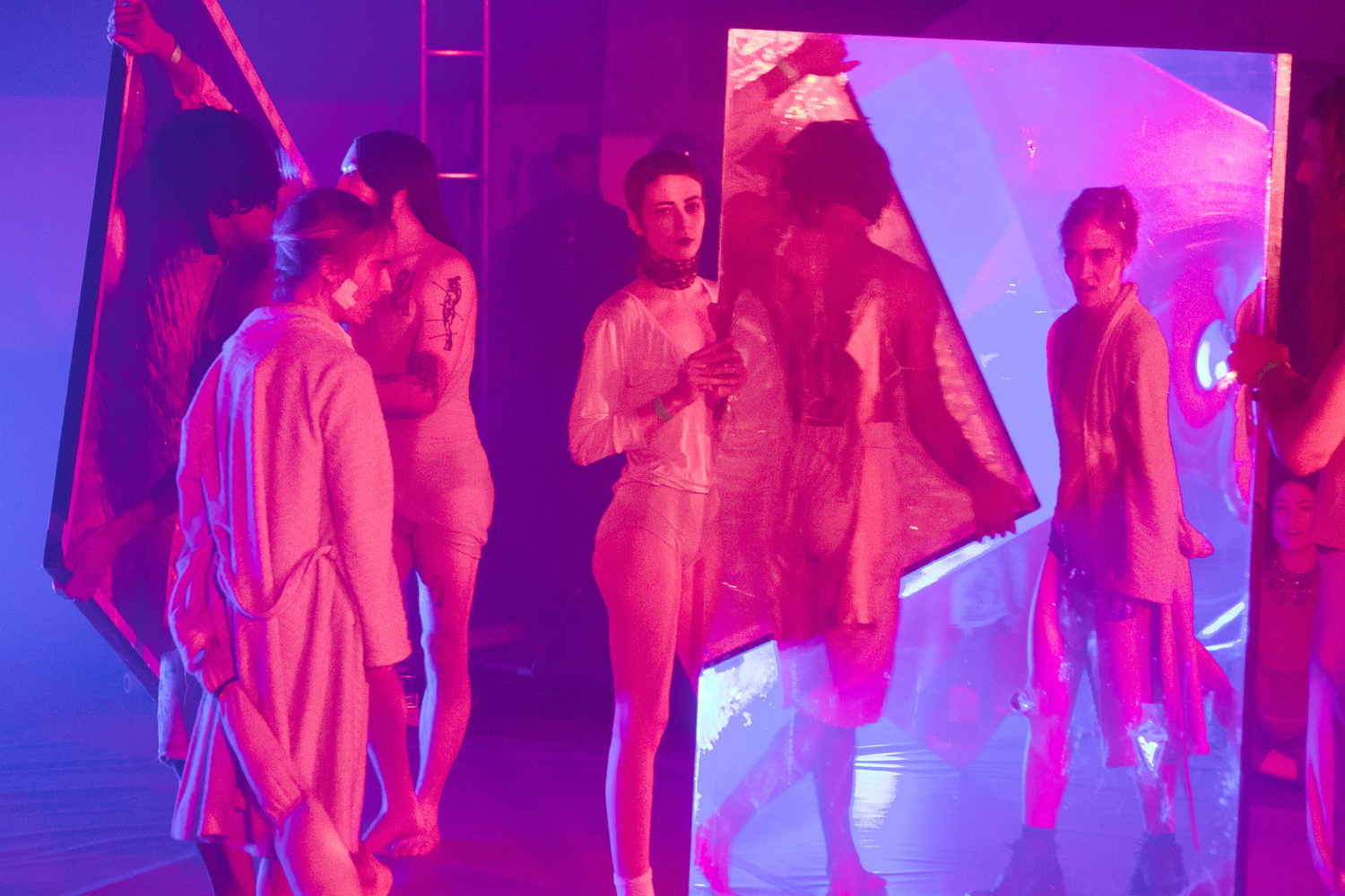 Spittle of the Moon on November 19, 2017. Presented at MoMA PS1 as part of VW Sunday Sessions 2017-2018. Photograph: Walter Woldarczyk