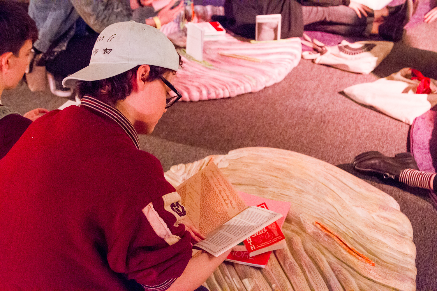 Past and Future Fictions Workshop on April 1, 2018. Presented at MoMA PS1 as part of VW Sunday Sessions 2017-2018. Photograph: Derek Shultz.