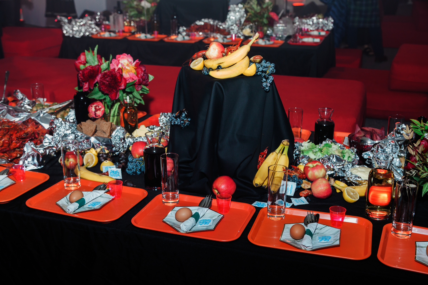 Bread and Roses: A Dinner-Symposium on Women and the Arts on November 6, 2016, presented at MoMA PS1 as part of VW Sunday Sessions 2016-2017. Photo by Maggie Shannon.