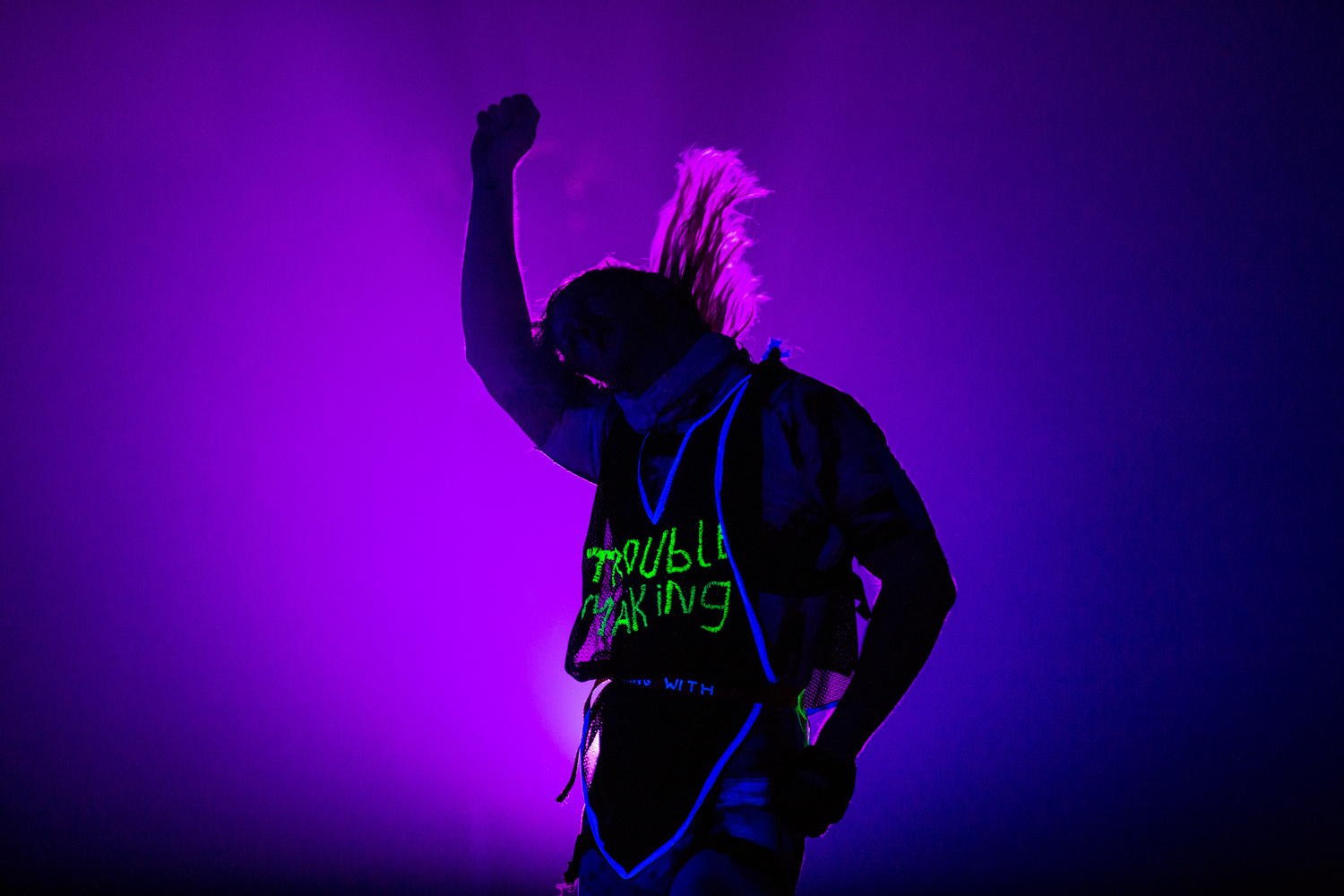 Colin Self. Siblings (Elation VI) on March 11, 2018. Presented at MoMA PS1 as part of VW Sunday Sessions 2017-2018. Photography: Maria Baranova.