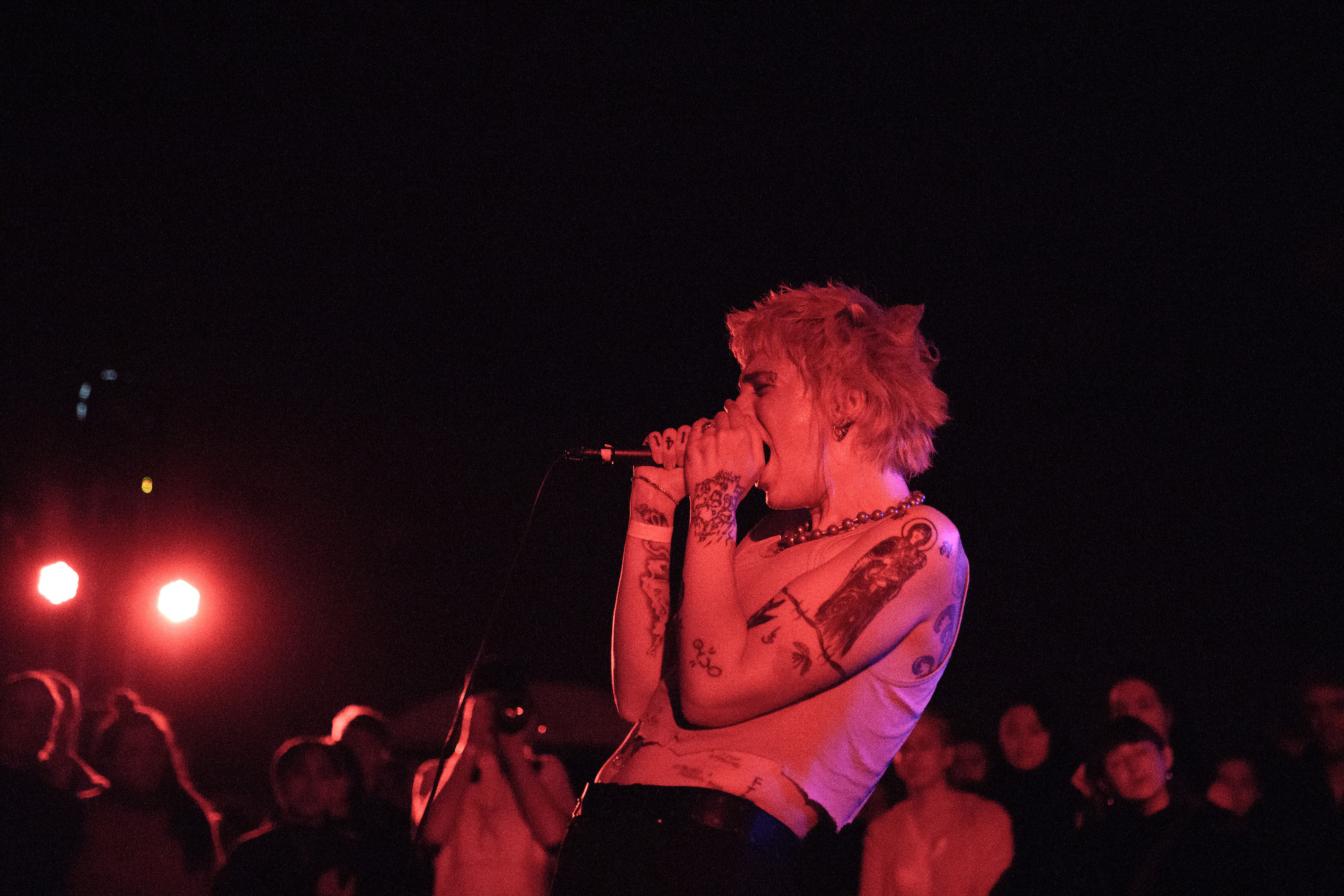 Anti Bodies on January 28, 2018. Presented at MoMA PS1 as part of VW Sunday Sessions 2017-2018. Photograph: Derek Schultz