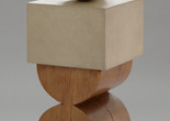 Constantin Brâncuși. Young Bird. 1928. Bronze, 16 x 8 1/4 x 12&#34; (40.5 x 21 x 30.4 cm), on a two-part pedestal of limestone, 9 1/4&#34; (23.5 cm) high, and oak, 23 3/4&#34; (60.3 cm) high (carved by the artist), 16 × 8 1/4 × 12&#34; (40.6 × 21 × 30.5 cm); Other (stone): 9 1/4&#34; (23.5 cm); Pedestal (overall): 36 × 13 1/2 × 14&#34; (91.4 × 34.3 × 35.6 cm). Gift of Mr. and Mrs. William A. M. Burden. © Succession Brâncuși - All rights reserved (ARS) 2018