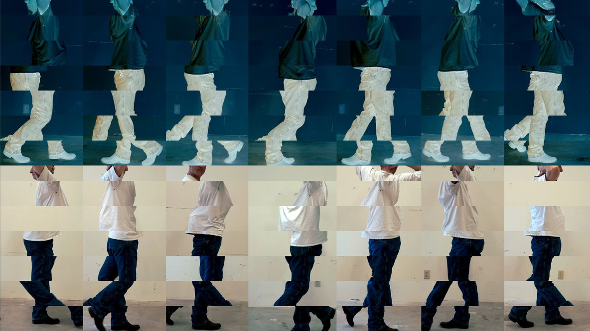 Still from Contrapposto Studies, i through vii (detail). 2015/16.