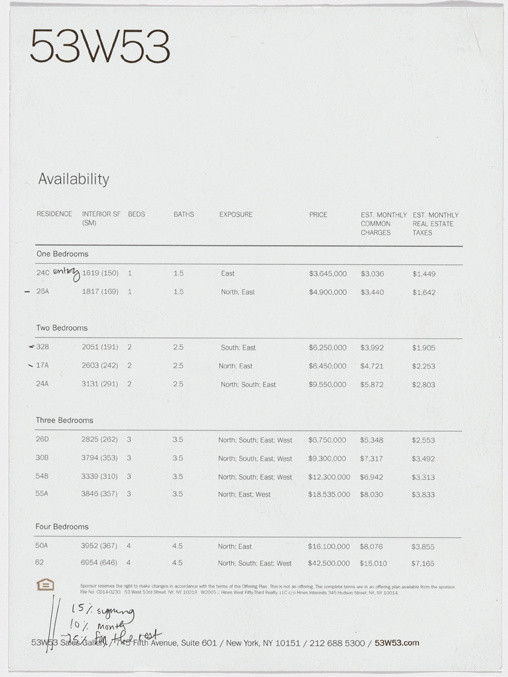 Park McArthur. _After Projects 17_. 2018. Ballpoint pen on printed paper, 9 3/4 × 7 1/4" (24.8 × 18.4 cm). Courtesy the artist and ESSEX STREET, New York