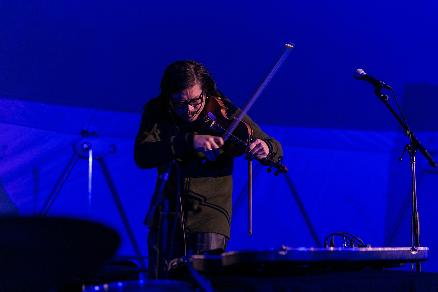 1+2+3: Solos, Duos, and Trios for Greater New York on November 15, 2015, presented at MoMA PS1 as part of VW Sunday Sessions 2015-2016. Photo by Charles Roussel.