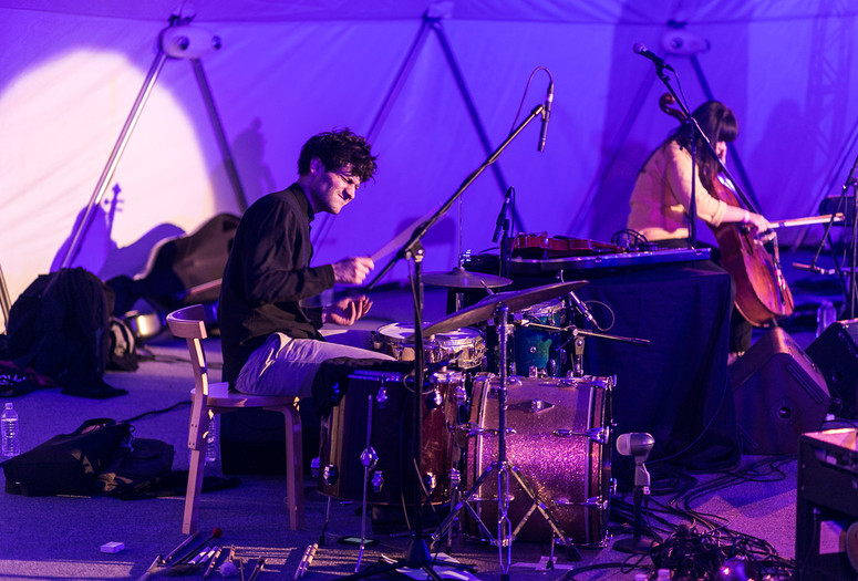 1+2+3: Solos, Duos, and Trios for Greater New York on November 15, 2015. Presented at MoMA PS1 as part of VW Sunday Sessions 2015-2016. Photograph: Charles Roussel.