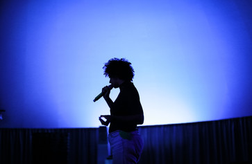 Sunday Sessions Commission: Hannah Black, OR LIFE OR on April 9, 2017, presented at MoMA PS1 as part of VW Sunday Sessions 2016-2017. Photo by Charels Roussel.