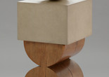 Constantin Brâncuși. Young Bird. 1928. Bronze, 16 x 8 1/4 x 12&#34; (40.5 x 21 x 30.4 cm), on a two-part pedestal of limestone, 9 1/4&#34; (23.5 cm) high, and oak, 23 3/4&#34; (60.3 cm) high (carved by the artist), 16 × 8 1/4 × 12&#34; (40.6 × 21 × 30.5 cm); other (stone): 9 1/4&#34; (23.5 cm); pedestal (overall): 36 × 13 1/2 × 14&#34; (91.4 × 34.3 × 35.6 cm). Gift of Mr. and Mrs. William A. M. Burden. © Succession Brâncuși - All rights reserved (ARS) 2018