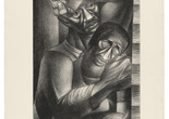 Charles White. Black Sorrow (Dolor Negro). 1946. Lithograph. 24 5/16 × 19 11/16&#34; (61.8 × 50 cm). Philadelphia Museum of Art. Purchased with the James D. Crawford and Judith N. Dean Fund, 2003. © The Charles White Archives