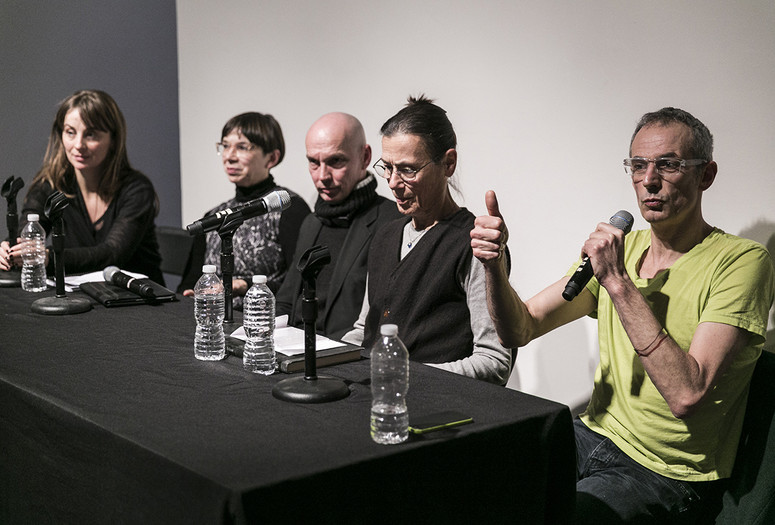 Perspectives on Retrospective by Xavier Le Roy. Presented at MoMA PS1 as part of VW Sunday Sessions 2014-2015. Photograph: Charles Roussel
