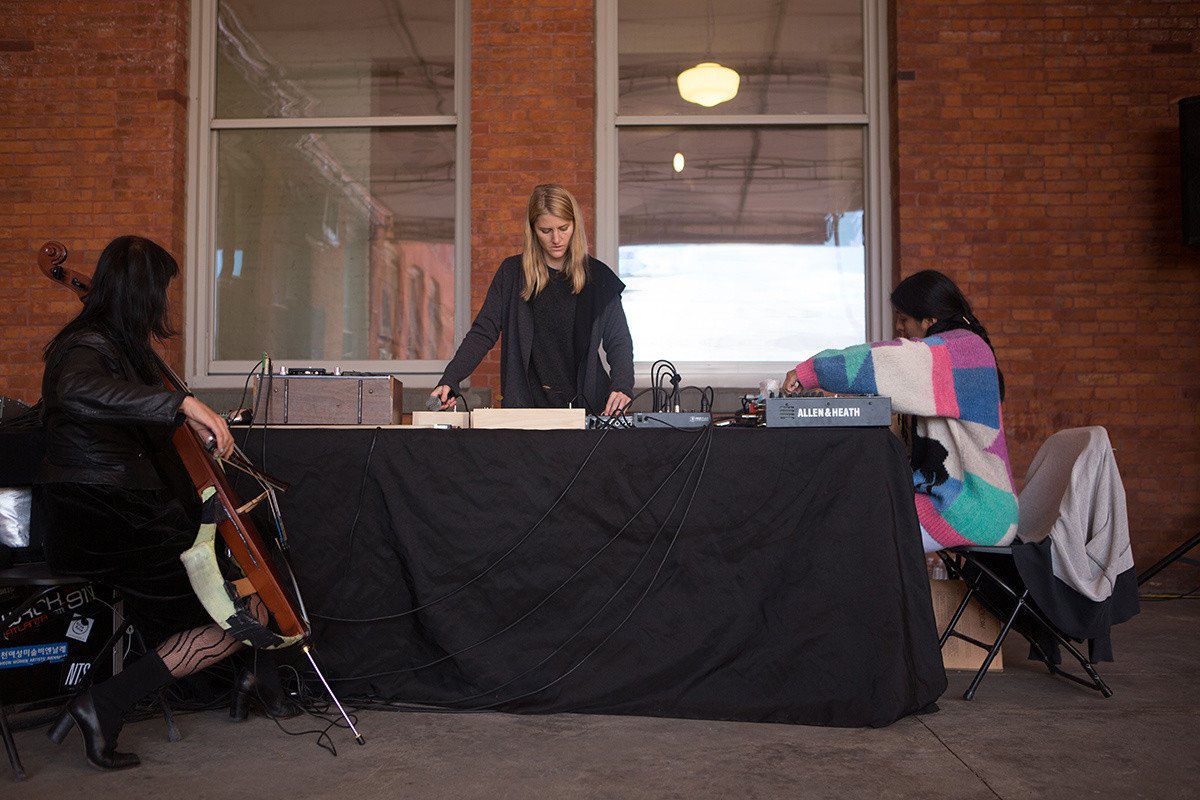 New Amsterdam presents Sound / Source on October 19, 2014, presented at MoMA PS1 as part of VW Sunday Sessions 2014-2015. Photo by Charles Roussel.