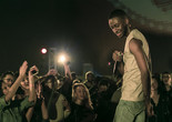 GoldLink with DJ Set by Sango on March 1, 2015. Presented at MoMA PS1 as part of VW Sunday Sessions 2014-2015. Photograph: Charles Roussel.