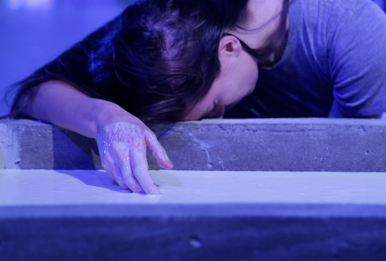 Sunday Sessions Commission: Anne Imhof, DEAL on January 18, 2015. Presented at MoMA PS1 as part of VW Sunday Sessions 2014-2015. Photograph: Nadine Fraczkowski.
