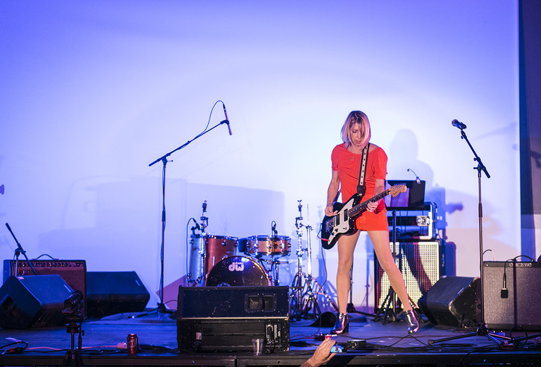 Semiotext(e) presents The Return of Schizo-Culture on November 16, 2014. Presented at MoMA PS1 as part of VW Sunday Sessions 2014-2015. Photograph: Charles Roussel.