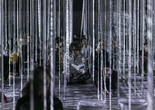 CHOREO_POLITICS with Peggy Phelan, Avital Ronell, and Adham Hafez on January 18, 2015. Presented at MoMA PS1 as part of VW Sunday Sessions 2014-2015. Photograph: Charles Roussel.