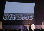 Complex Education: Paying Homage. A Presentation by Frances Stark on January 19, 2014 at MoMA PS1 as part of VW Sunday Sessions 2013-2014. Photograph: Charles Roussel.