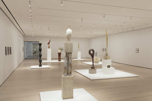 Installation view of Constantin Brancusi Sculpture, The Museum of Modern Art, New York, July 22, 2018–February 18, 2019. © 2018 The Museum of Modern Art. Photo: Denis Doorly