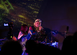Book Launch for Genesis Breyer P. Orridge featuring a live performance by PSYCHIC TV / PTV3 on February 9, 2014. Presented at MoMA PS1 as part of VW Sunday Sessions 2013-2014. Photograph: Charles Roussel.
