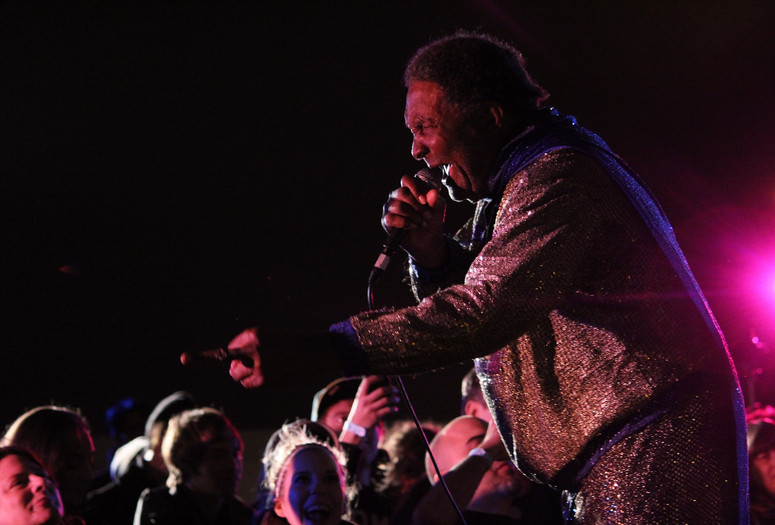 Sunday Sessions and Performa 13 present On Humor featuring Blowfly and Michael Smith on November 24, 2013. Presented at MoMA PS1 as part of VW Sunday Sessions 2013-2014. Photograph: Charles Roussel.