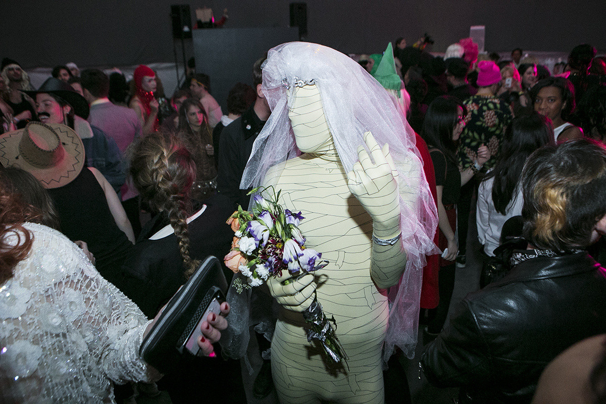 MoMA PS1 and Candy Magazine Halloween Drag Ball on October 27, 2013, presented at MoMA PS1 as part of VW Sunday Sessions 2013-2014. Photo by Charles Roussel.