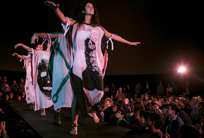 Sunday Sessions Celebrates the Opening of Mike Kelley with Pansy Metal/Clovered Hoof on October 13, 2013. Presented at MoMA PS1 as part of VW Sunday Sessions 2013-2014. Photograph: Charles Roussel.