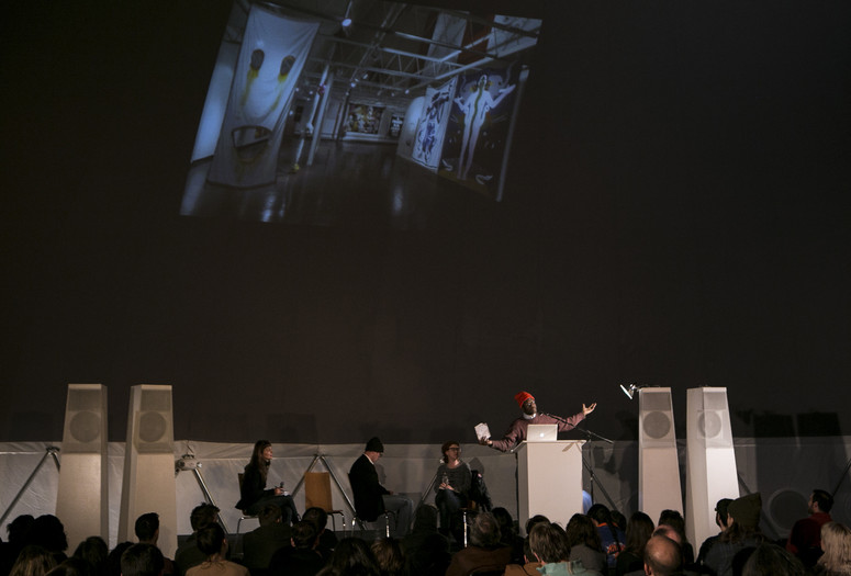 Mike Kelley. Looking Forward. 2013. MoMA PS1 as part of VW Sunday Sessions © 2013. Photograph: Charles Roussel