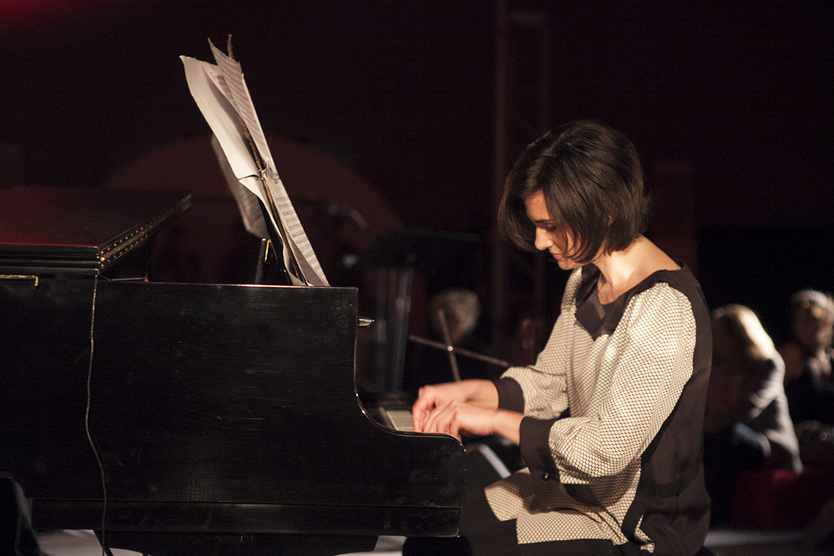 Jace Clayton’s The Julius Eastman Memorial Dinner on April 21, 2013, presented at MoMA PS1 as part of VW Sunday Sessions 2012-2013. Photo by Charles Roussel.