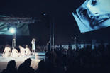 The Premiere of Multimedia Performance Bird Shit on April 7, 2013. Presented at MoMA PS1 as part of VW Sunday Sessions 2012-2013. Photograph: Charles Roussel.