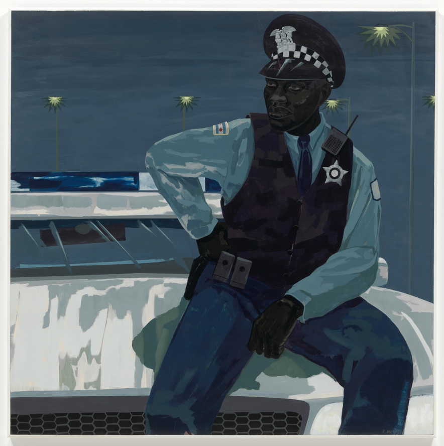 Kerry James Marshall. Untitled (policeman). 2015