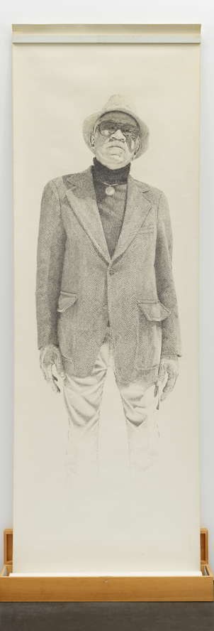 Kent Twitchell. Portrait of Charles White. 1977.