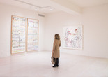 Installation view, Bruce Nauman: Disappearing Acts at MoMA PS1, New York (October 21, 2018–February 25, 2019, at MoMA and MoMA PS1). © 2018 Bruce Nauman/Artists Rights Society (ARS), New York. Digital image © 2018 The Museum of Modern Art, New York. Photo: Martin Seck