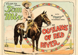 Outlaws of Red River. 1927. USA. Directed by Lewis Seiler. Courtesy Heritage Auctions (HA.com)