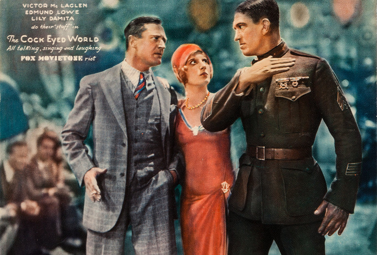 The Cock-Eyed World. 1929. USA. Directed by Raoul Walsh. Courtesy Heritage Auctions (HA.com)