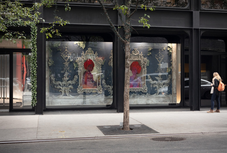 Installation view of the exhibition The Modern Window: Firelei Báez. © 2019 The Museum of Modern Art, New York. Photo: John Wronn